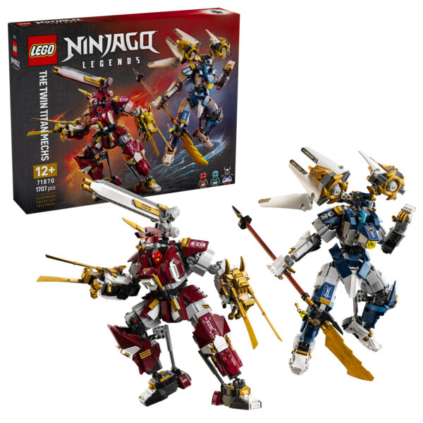 ▻ レゴ ニンジャゴー 2026年新発売：71870 ツインタイタンメック